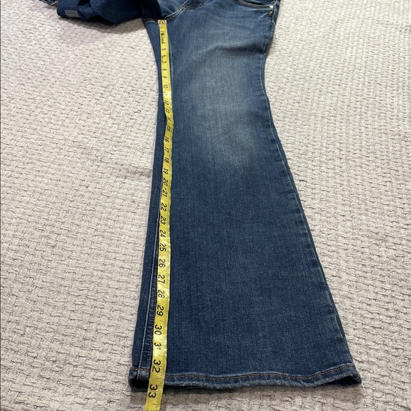 NWT’s Silver Most Wanted Mid Rise Flare Boot Cut Jeans Indigo Size 27x33 - Picture 16 of 16